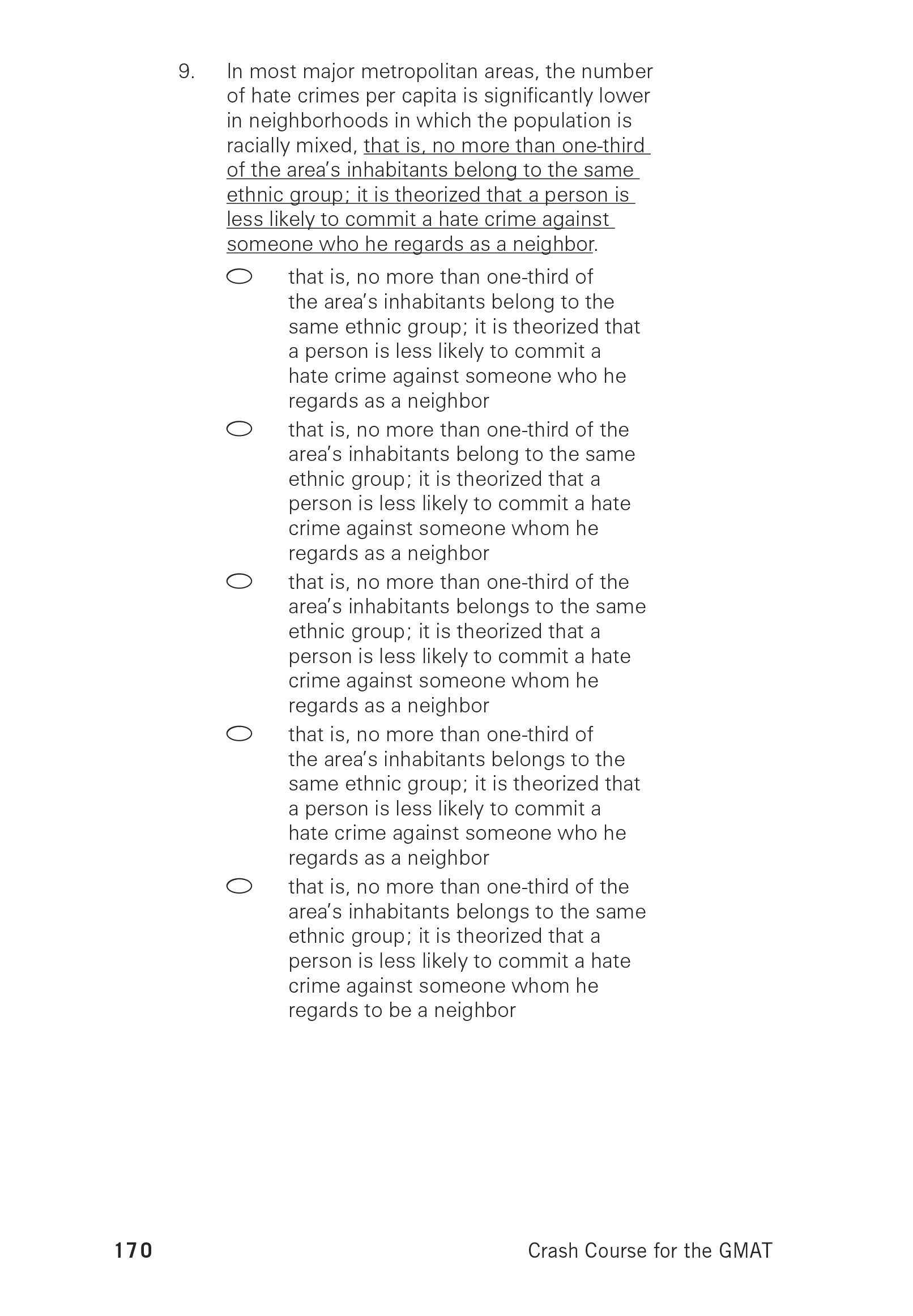 Extended ebook content for Crash Course for the GMAT, 4th Edition